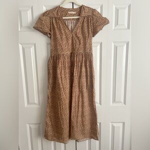 Christy Dawn “Dawn” Dress in Berry Ditsy Red